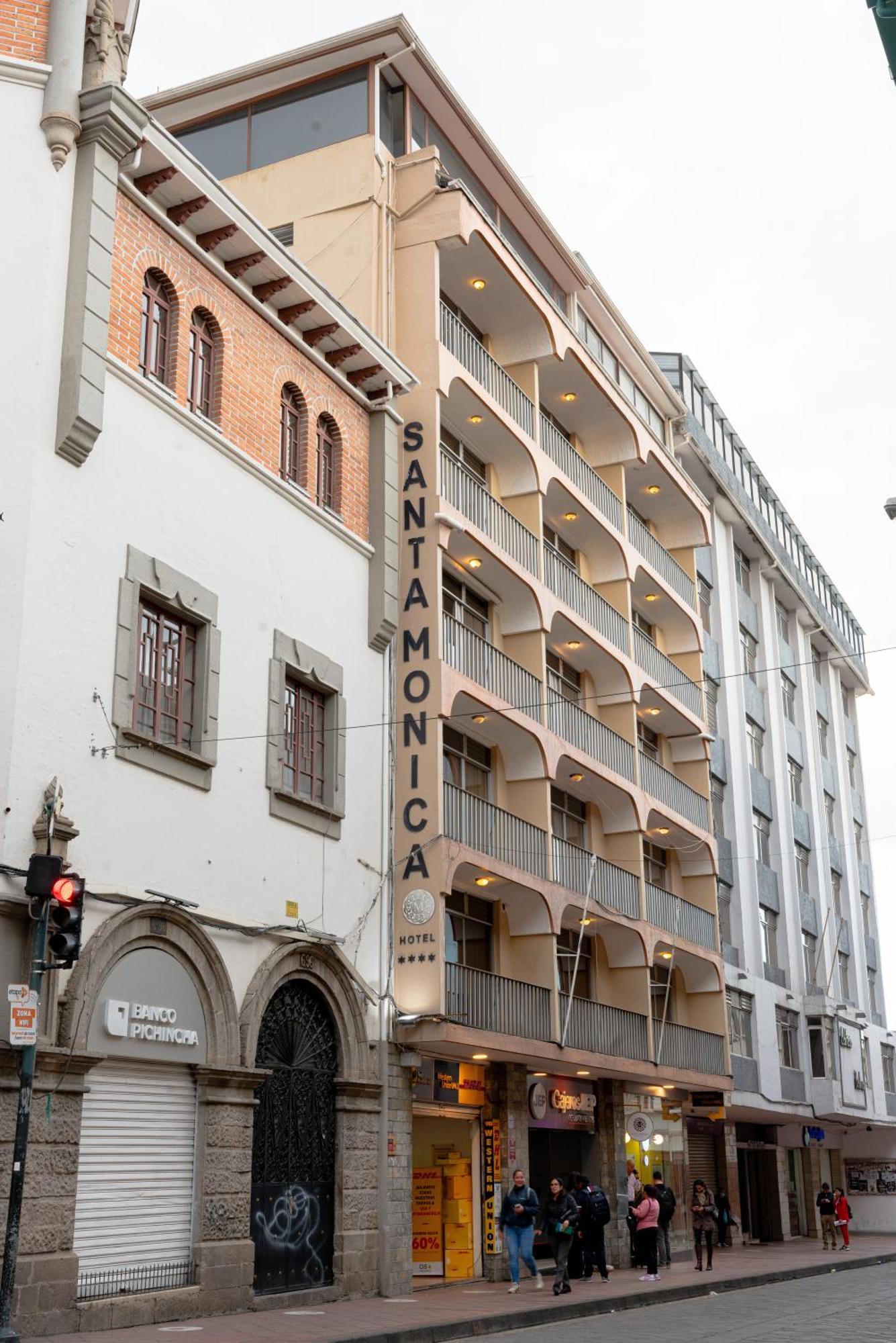 Hotel Santa Monica Cuenca Exterior foto